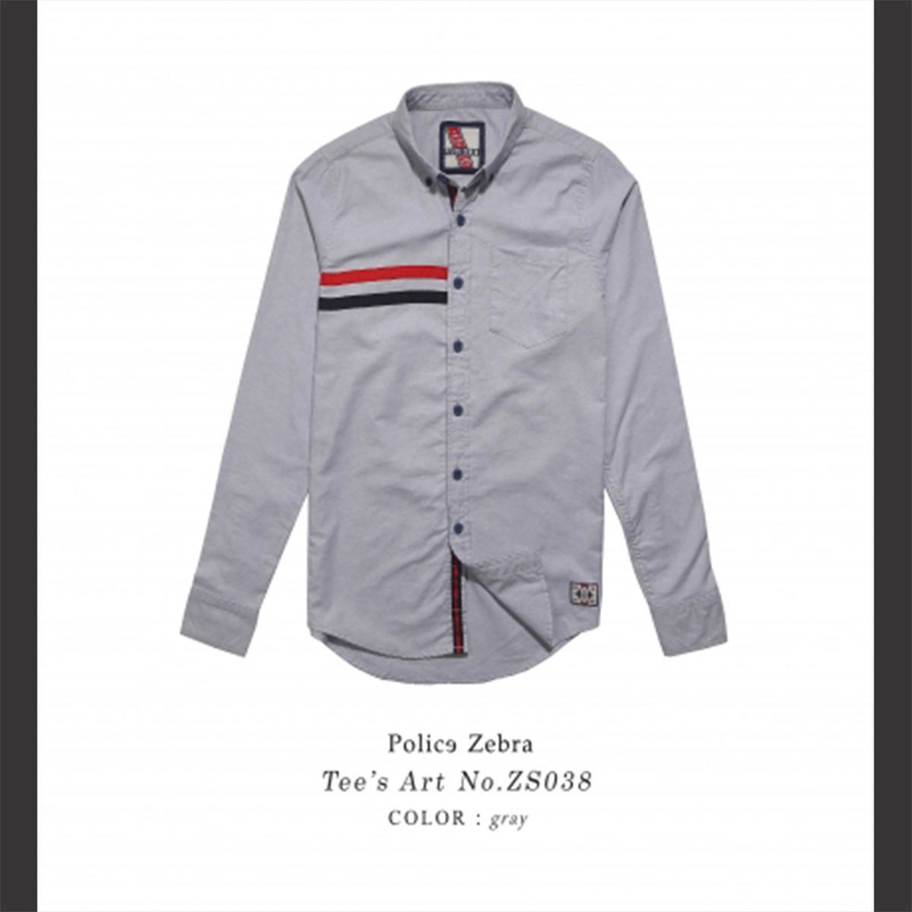 Men's zebra shirt - ZS038