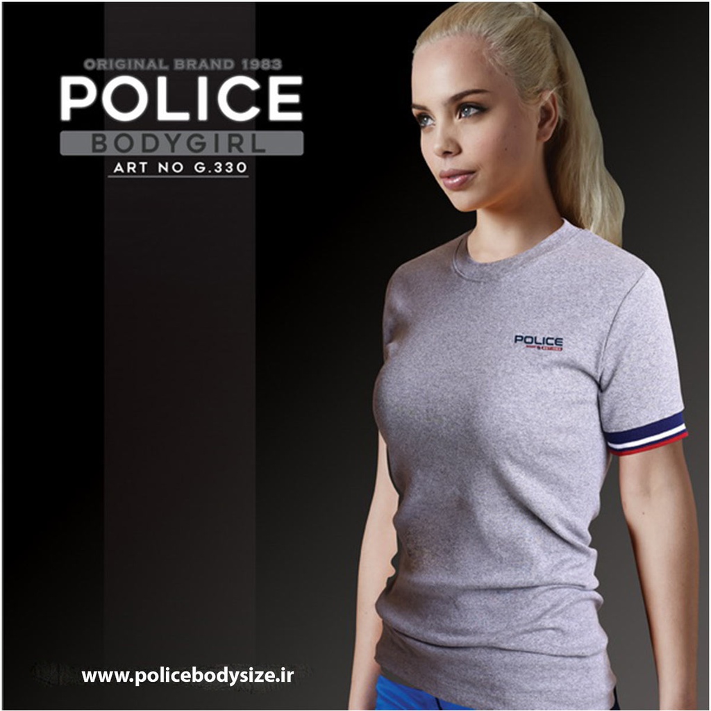 Women's police t-shirt - G330