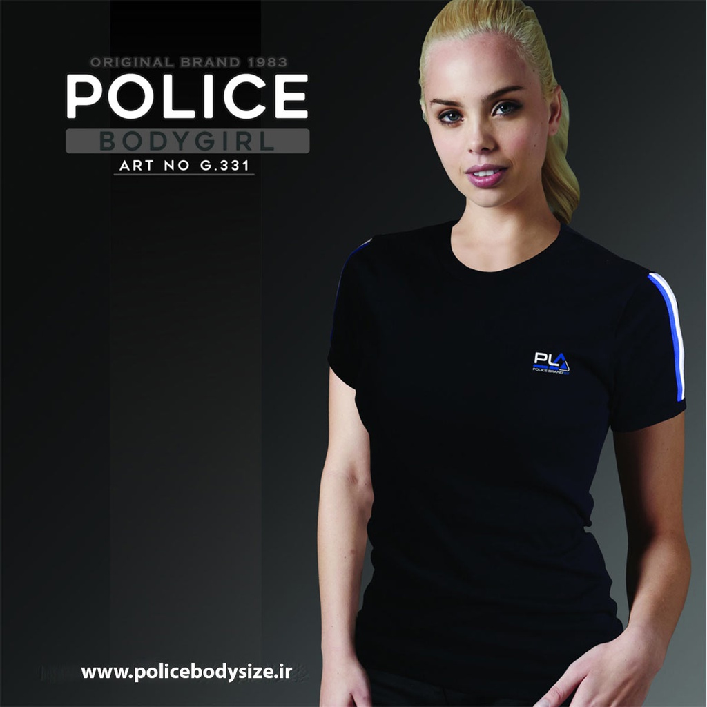 Women's police t-shirt - G331