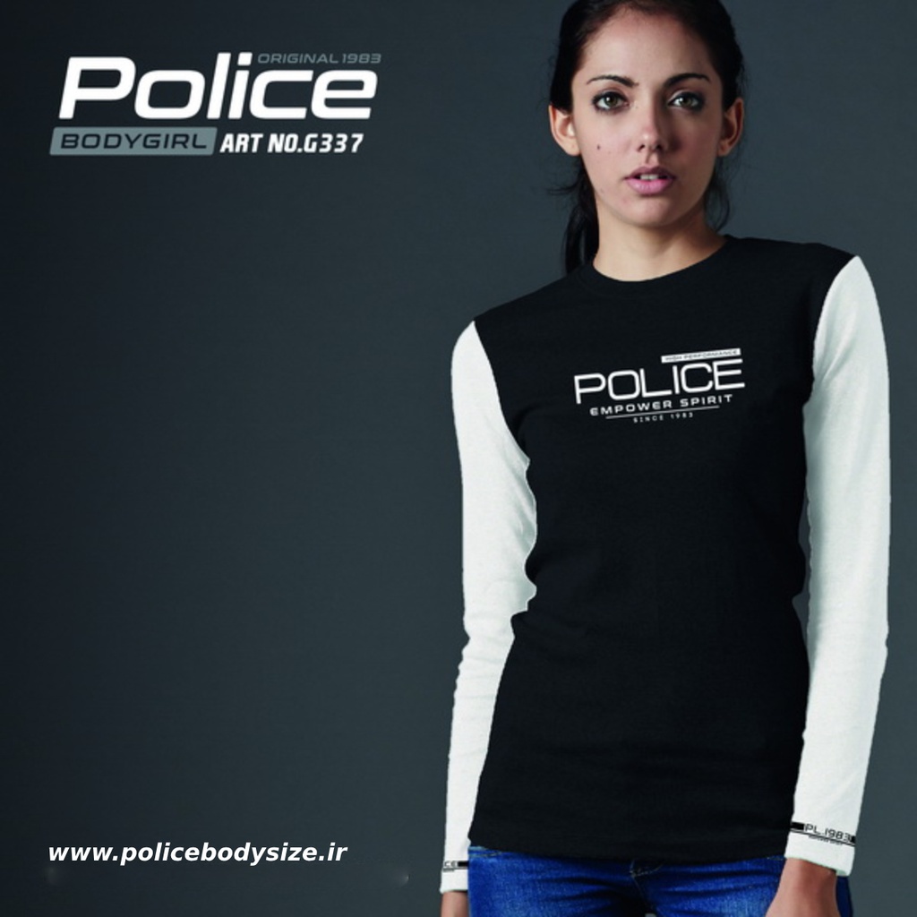 Women's police t-shirt - G337