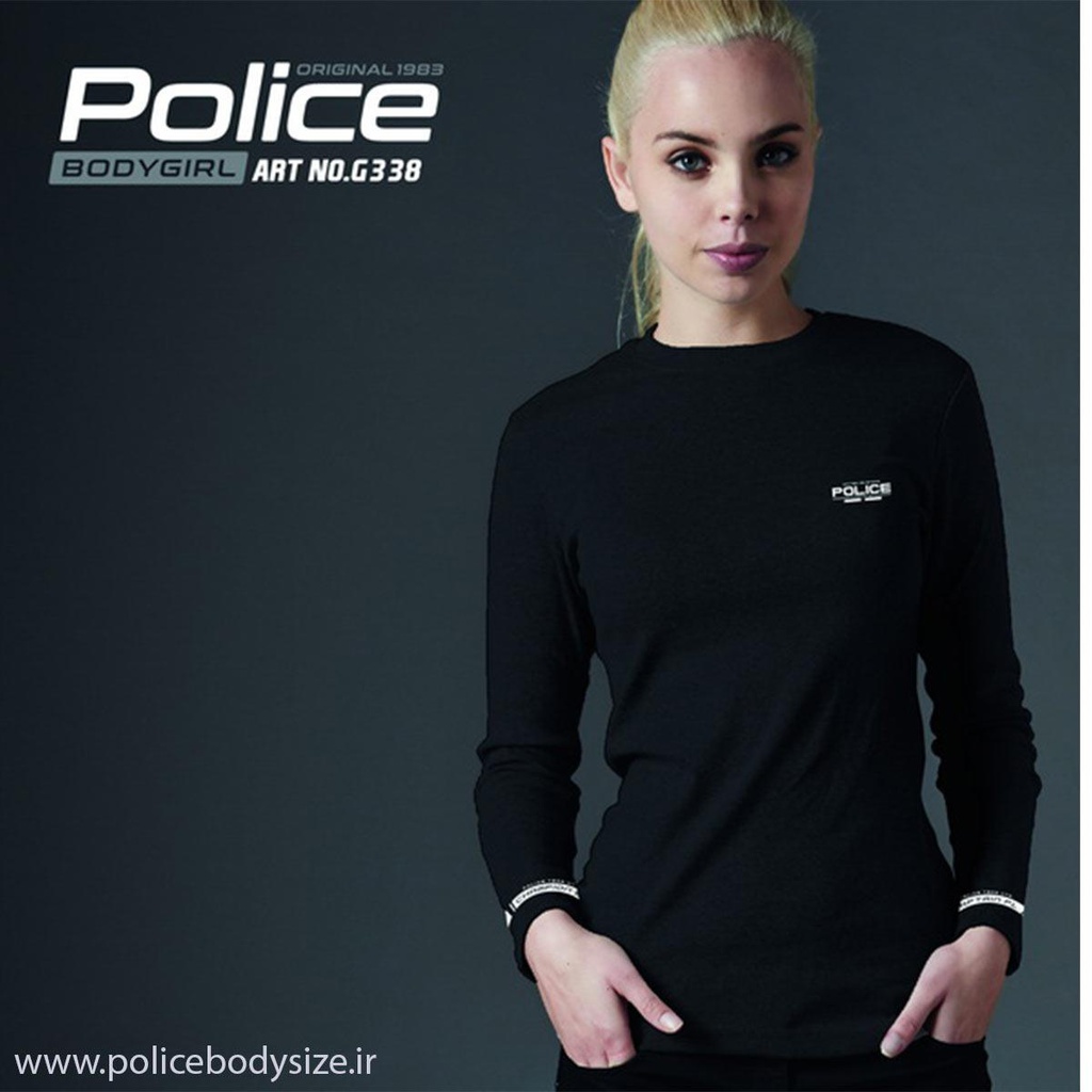 Women's police t-shirt - G338