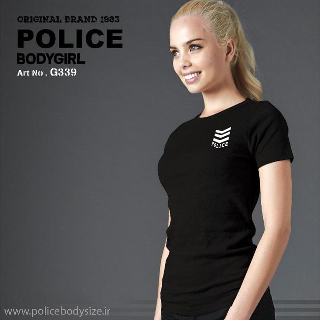 Women's police t-shirt - G339