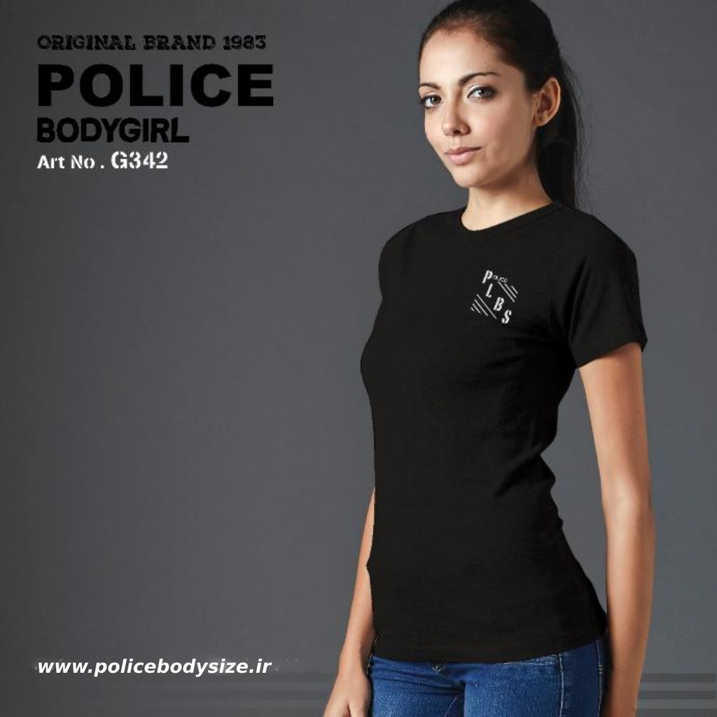 Women's police t-shirt - G342