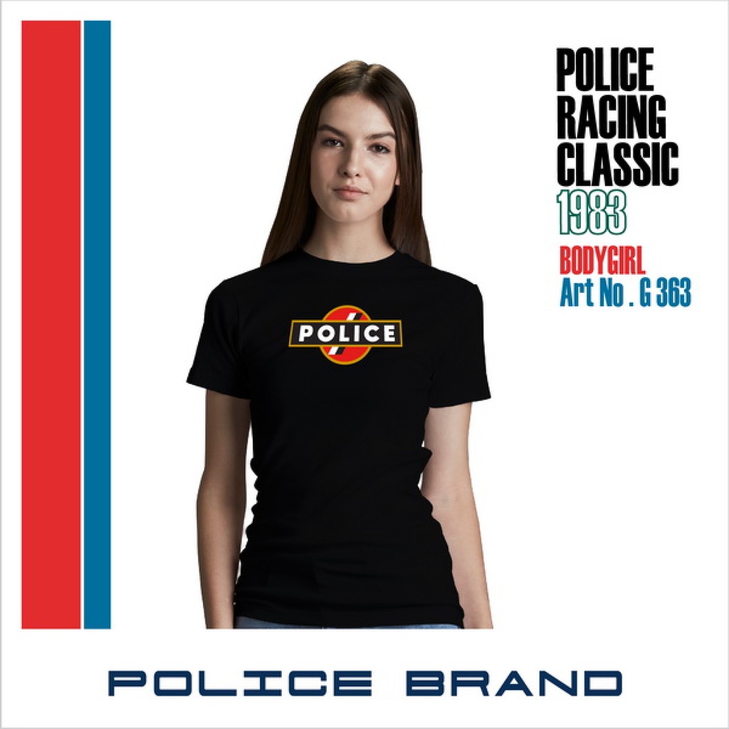 Women's police t-shirt - G363