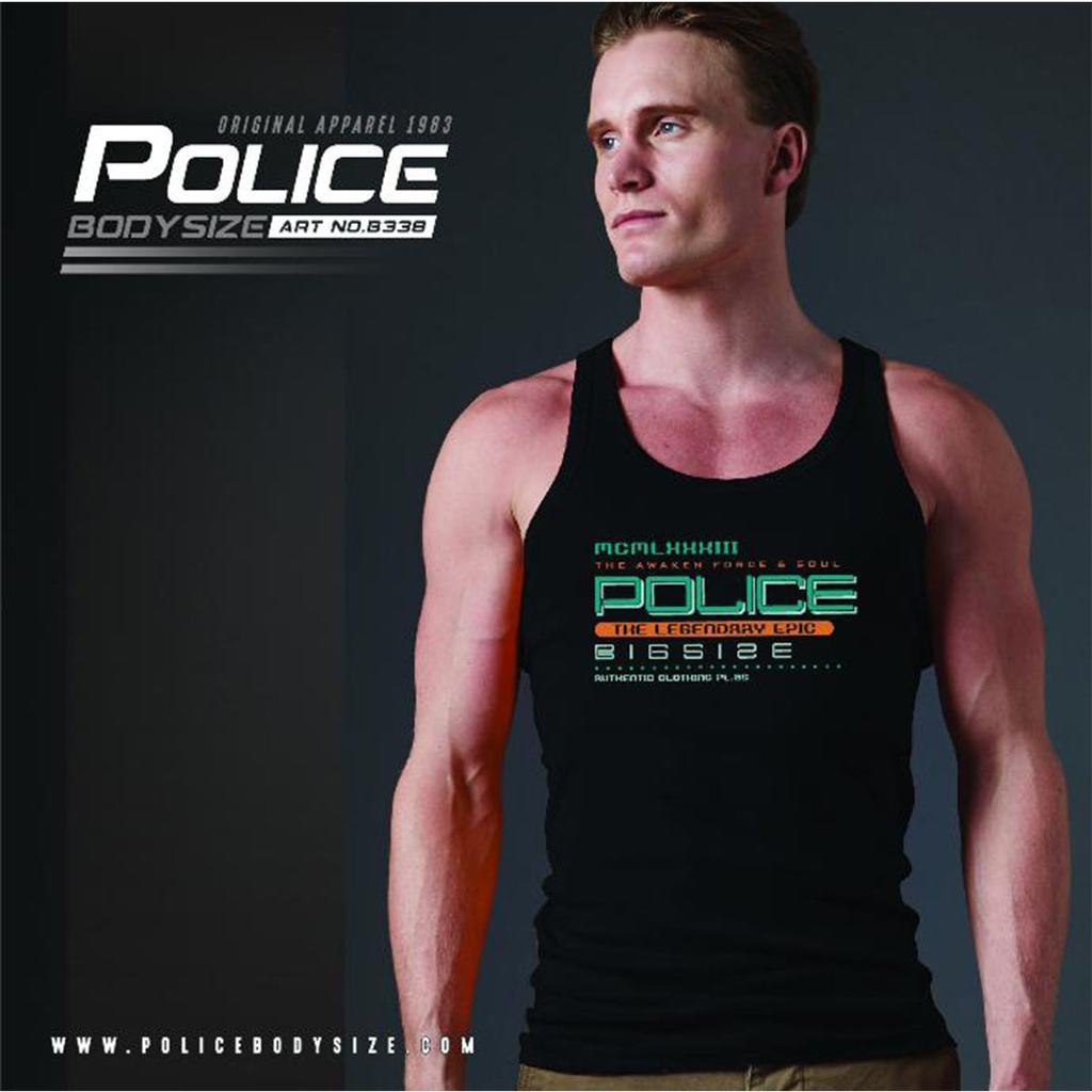 Police men's stilettos- B338