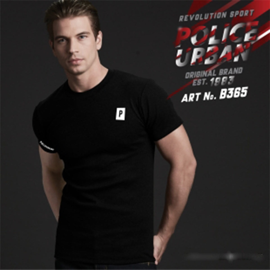 Men's police t-shirt - B365