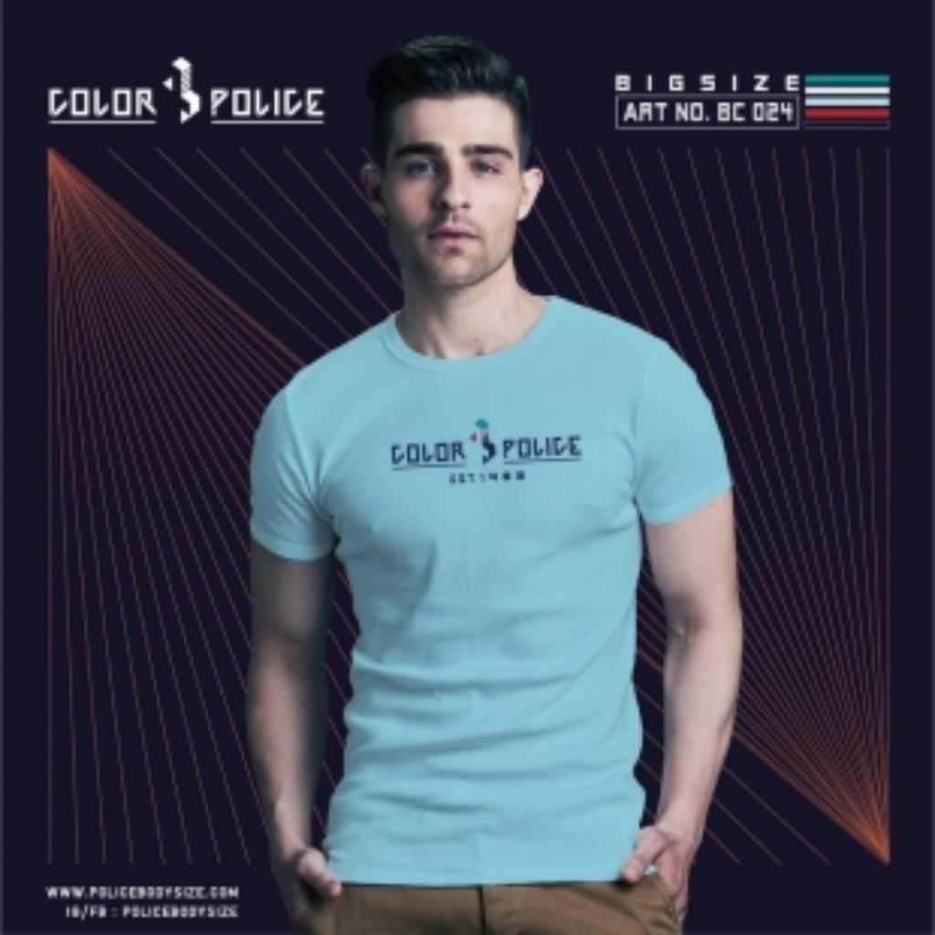 Men's police t-shirt - BC024