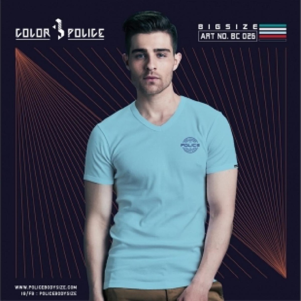 Men's police t-shirt - BC026