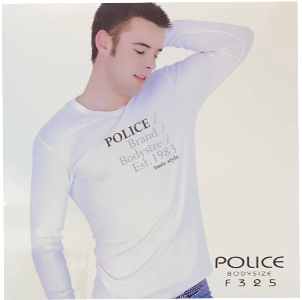 Men's Long Stein Police T-shirt - F325