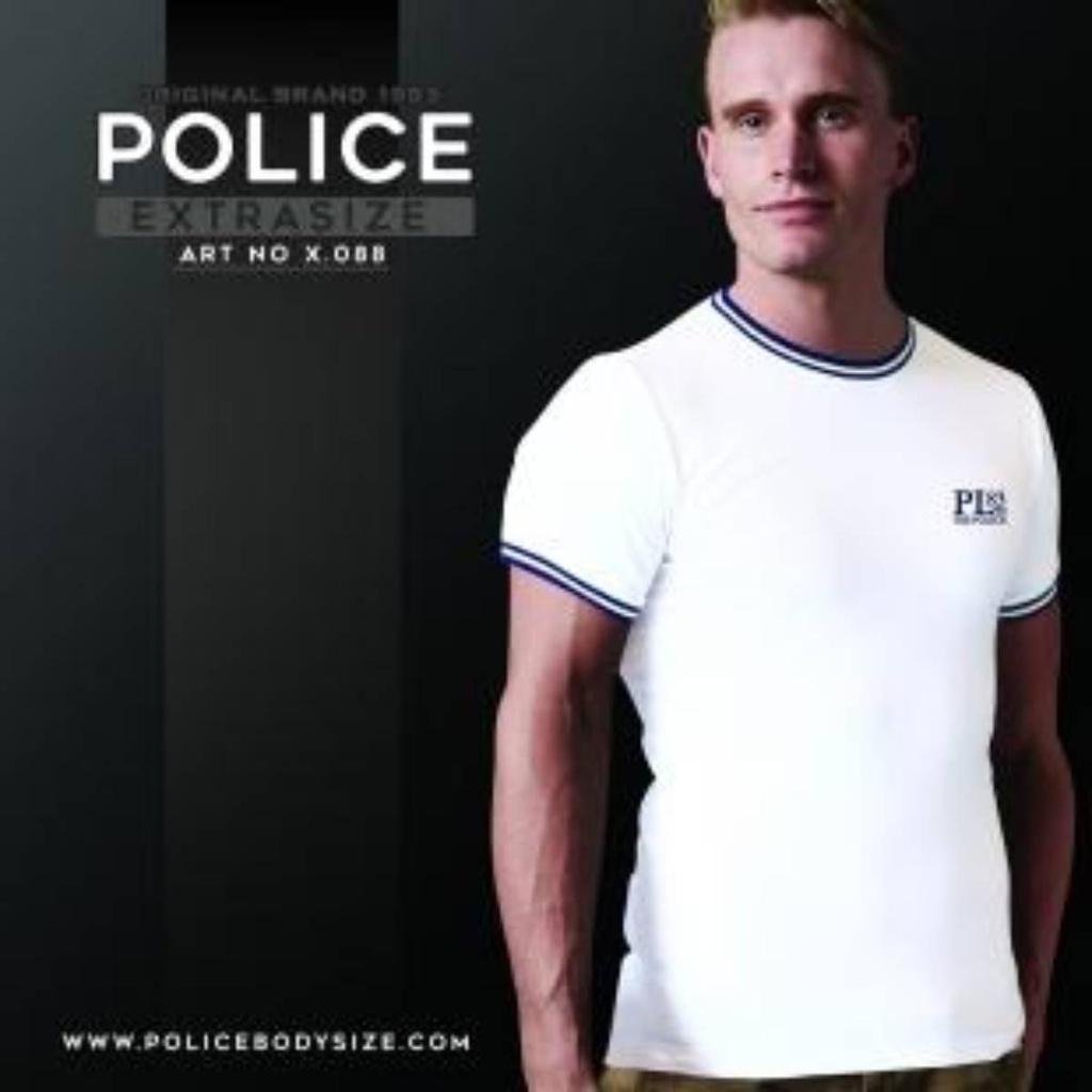 Men's police t-shirt - X088