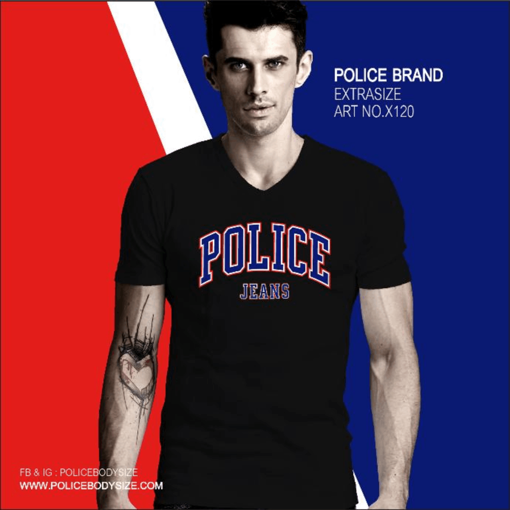 Police men's t-shirt - X120