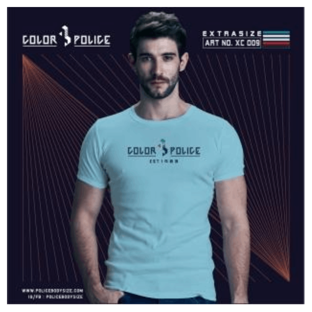Men's police t-shirt - XC009