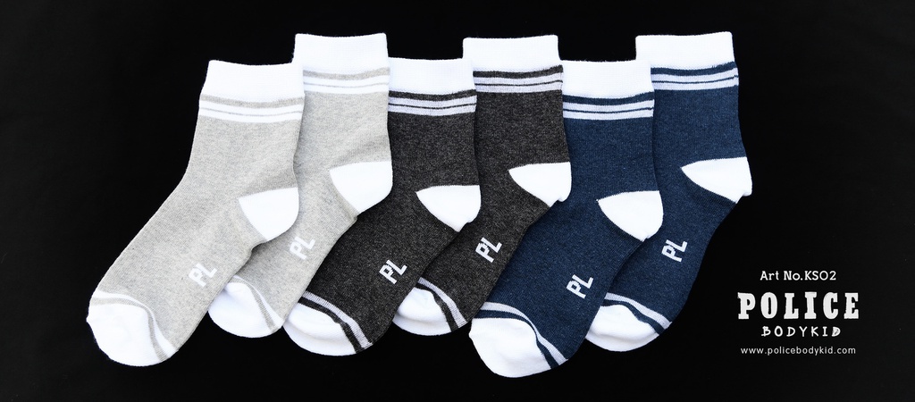 Police children's socks - KS02