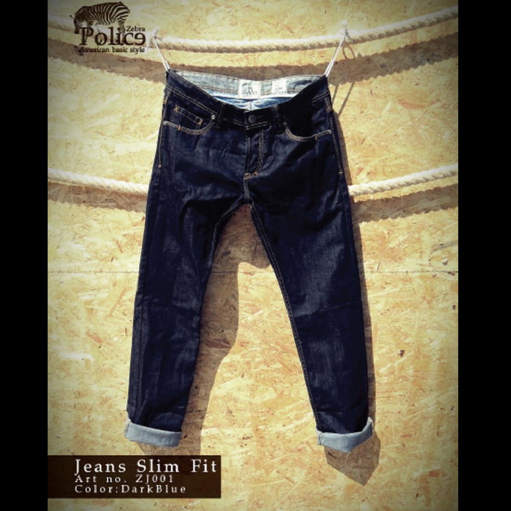 Zebra police men's jeans - ZJ001