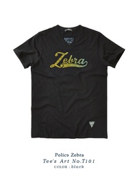 [T101] Short sleeve zebra t-shirt - T101