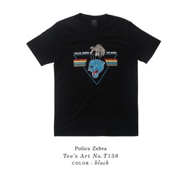 [T158] Short sleeve zebra t-shirt - T158