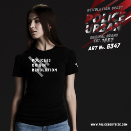 [G347] Women's police t-shirt - G347