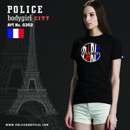 [G352] Women's police t-shirt - G352