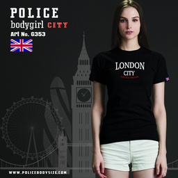 [G353] Women's police t-shirt - G353