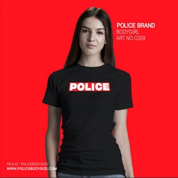 [G359] Women's police t-shirt - G359