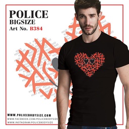 [B384] Police men's t-shirt - B384