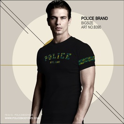 [B390] Men's police t-shirt - B390