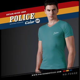 [FC032] Men's Police T-shirt - FC032
